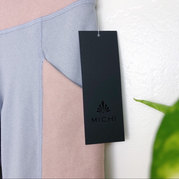 Michi Aura Pocket Leggings Rose Quartz Small NWT - Picture 12 of 16